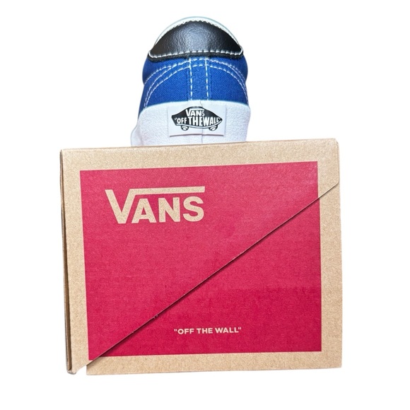 Kids Sport Low Skate Shoes Blue Multi Lace-Up Sneakers Little Boys 10.5 New - Picture 6 of 8